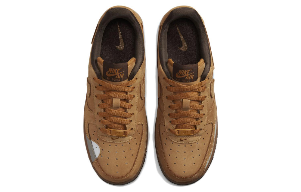 Кроссовки Nike Air Force 1 Low "Wheat Mocha" (Женская размерная сетка)