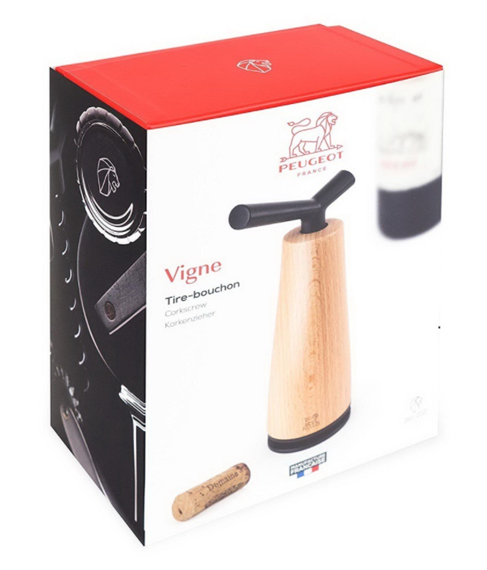 VIGNE - Штопор механический в подарочной упаковке бук (corkscrew)