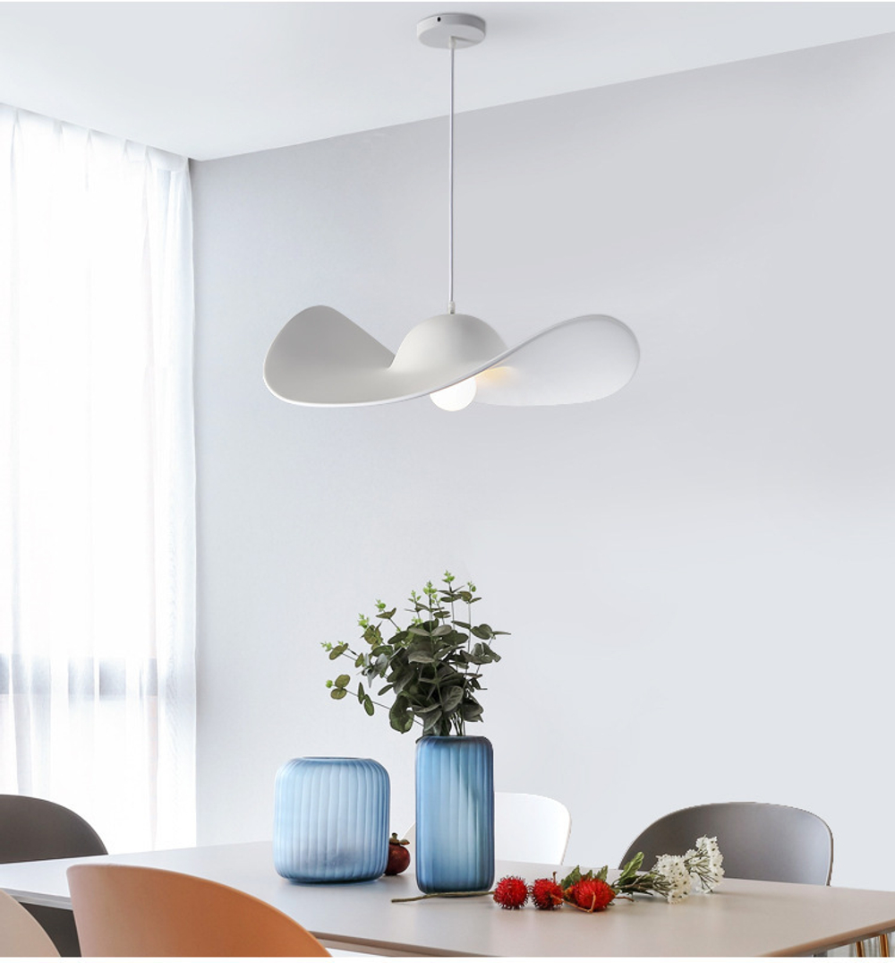 Pendant design lamp  Hat Lamp by Object (White)