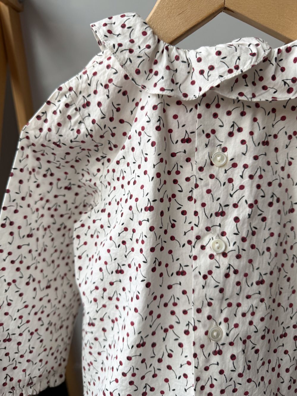 Хлопковая блузка Bonpoint, 86