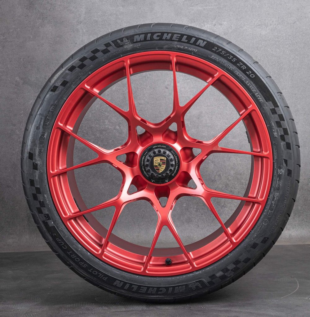 КОВАНЫЕ ДИСКИ в заводском стиле и параметрах для Porsche 911 992.2 GT3 & RS OEM Порш