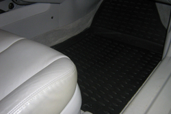 Коврик в салон для HYUNDAI Sonata (V (NF)), 2004-2010, 4 шт. (полиуретан, чёрные) Element.NLC.20.01.210