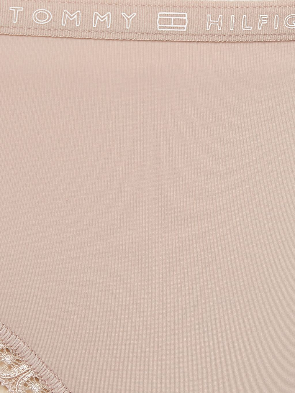 Majtki Tommy Hilfiger Thong 3P - Бежевый