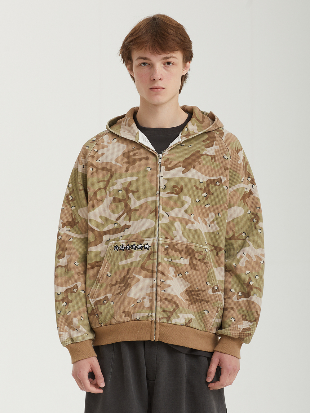 Мужская Толстовка Stars Waffle Zip-thru