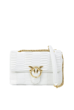 CLASSIC LOVE BAG PUFF ORIGAMI - white