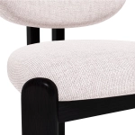 Стул Galloti, бук черный, рогожка wellton 000