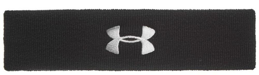 Повязка на голову теннисная Under Armour Headband - black