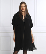 хлопковое пончо mara Pinko - черный(1G186L A00R)