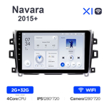 Teyes X1 10,2"для Nissan Navara 2015+