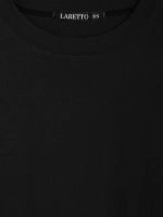 Футболка укороченная оверсайз кроп топ