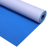 Коврик для йоги 6 мм 61х173 см Однотонный (2х сторонний), микс цветов