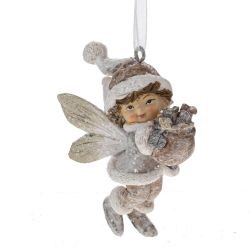 GAEM Фигурка декоративная подвесная "Ангелок", L5 W4 H6,5 см, 3в.