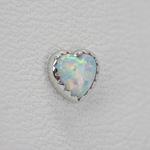 Cupid tops with synthetic opal