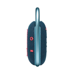 Портативная колонка JBL Clip 4, Blue/Pink (Синий/Розовый)