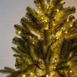 Елка с гирляндой «Барокко» (Литая+пвх) 210 см / 2,1 м