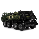 Военный тягач "Щит" с танком (камуфляж) (Нордпласт)
