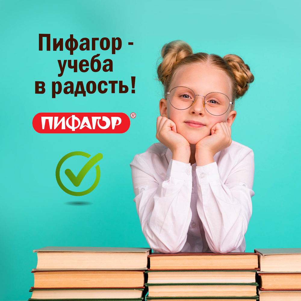 Обложки ПВХ для учебников младших классов МАЛОГО ФОРМАТА, КОМПЛЕКТ 5 шт., ПЛОТНЫЕ, 100 мкм, 233х363 мм, прозрачные, ПИФАГОР, 227483
