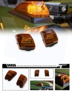 Поворотники в стиле 1980s для Mercedes-Benz G-Class W465 W464 G63 G500 G550 G450d Гелик Повторители поворотов фары переднего бампера
