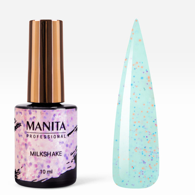 Manita Professional Milkshake Гель-лак с цветными вкраплениями 12, 10мл