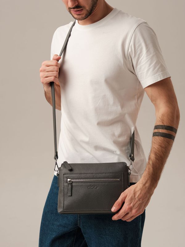 Мужская сумка кроссбоди DBR 7131 темный лес