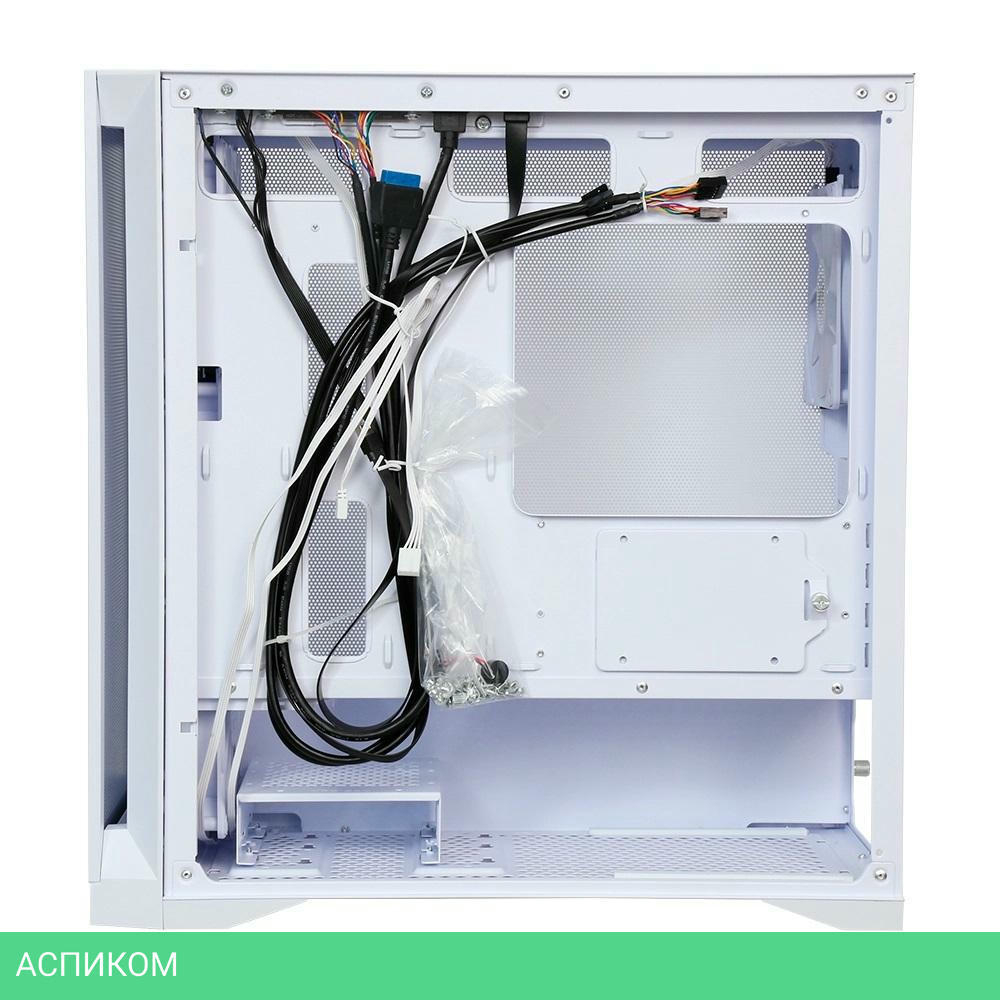 Корпус HAFF Glory Mini Air mATX без БП White
