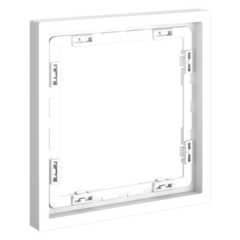 Рамка пластиковая VOLTUM S70 на 1 пост, (белый матовый)