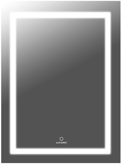 Зеркало Azario 60 см AZ-Z-046WHCS с подсветкой