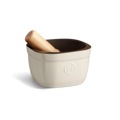 Ступка и пестик Emile Henry Clay, 16 см