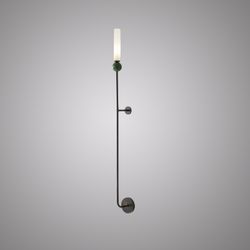 Настенный Светильник Cylinder Wall H115 Black By Imperiumloft