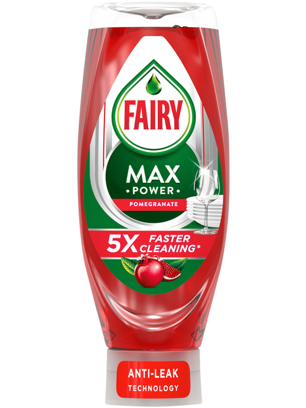 Средство для мытья посуды FAIRY 660 мл Max Power Гранат