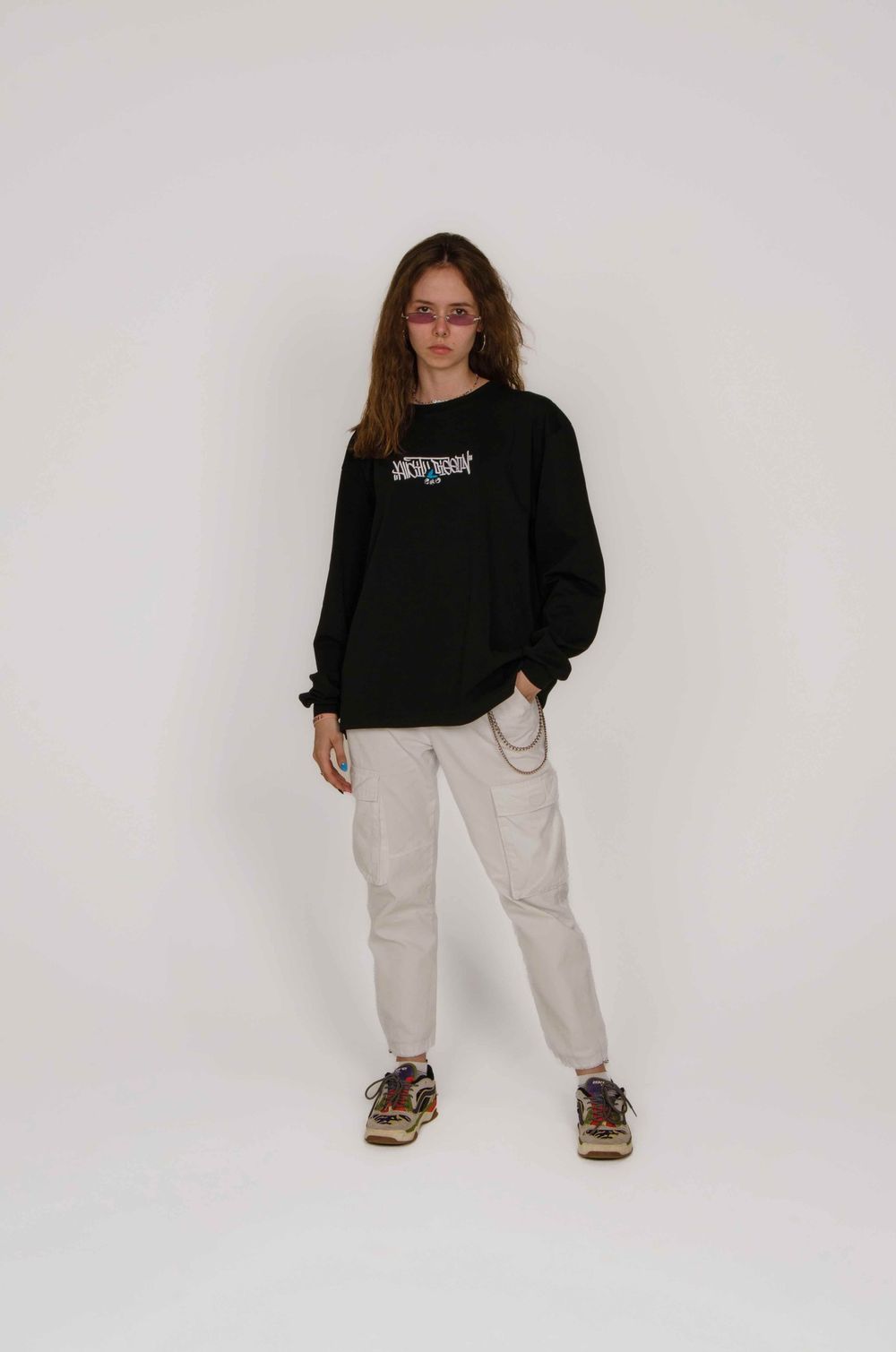 Лонгслив All City Pigeon Черный