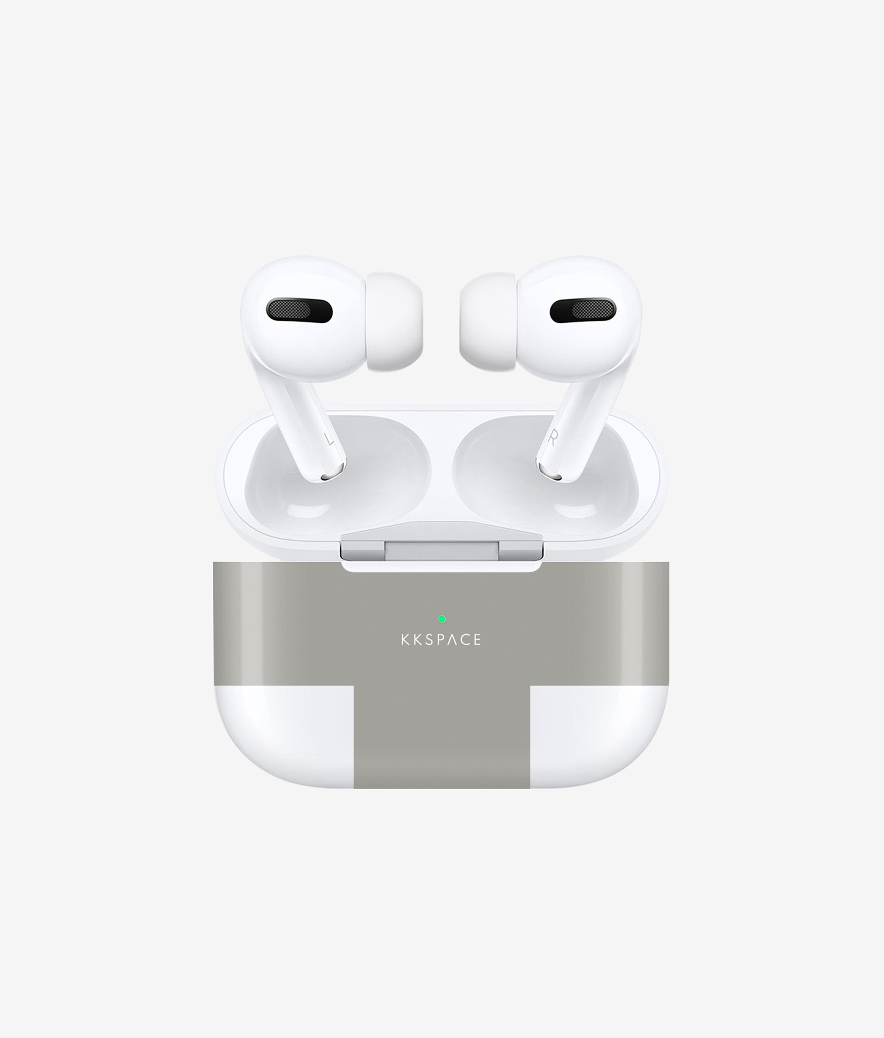 Виниловая наклейка GREY для AirPods