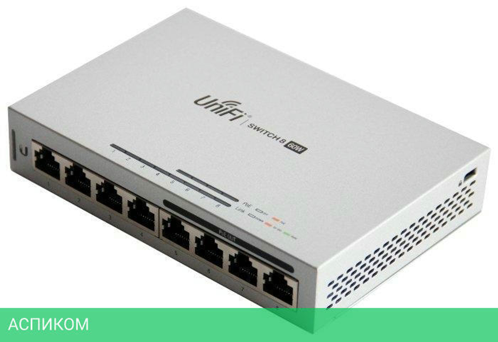 Коммутатор Ubiquiti UniFi Switch US-8-60W