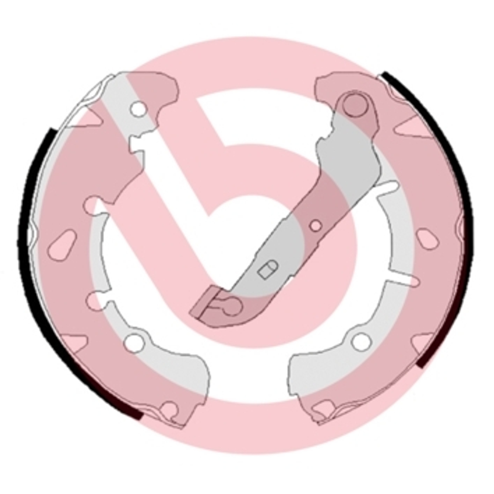 BREMBO - S24533-BRB - Brake Shoe Set