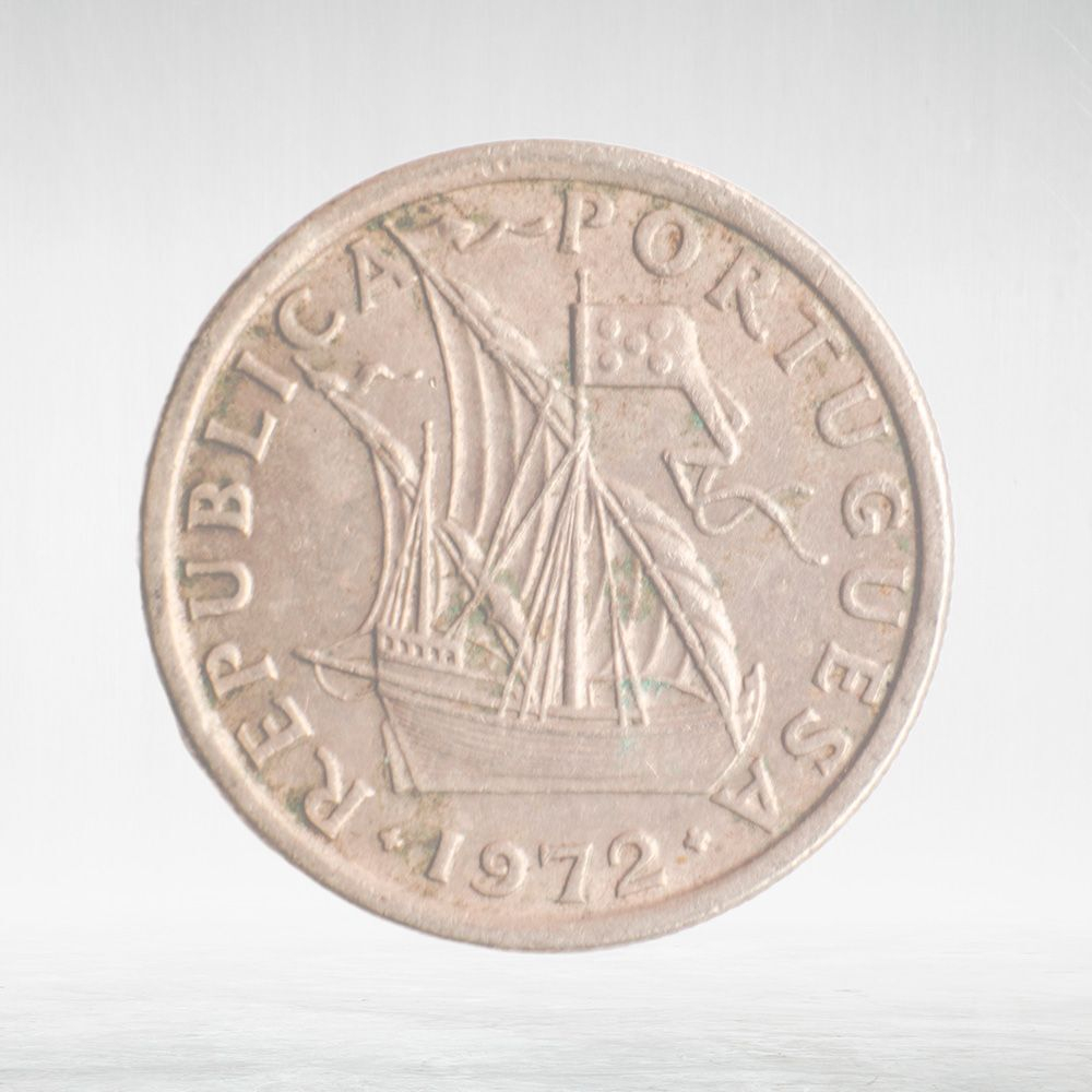 Portugal, 2.50 Escudos, 1972, VF