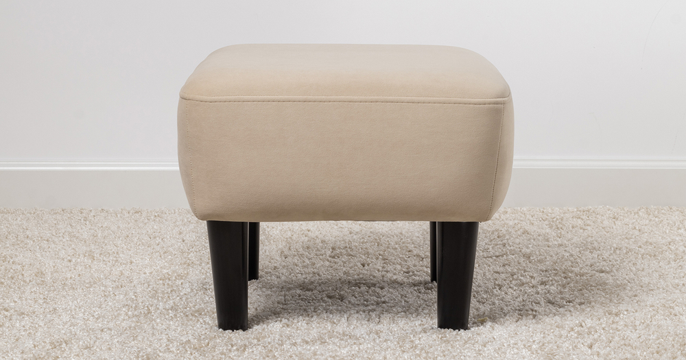 Дакота пуф (кремовый)