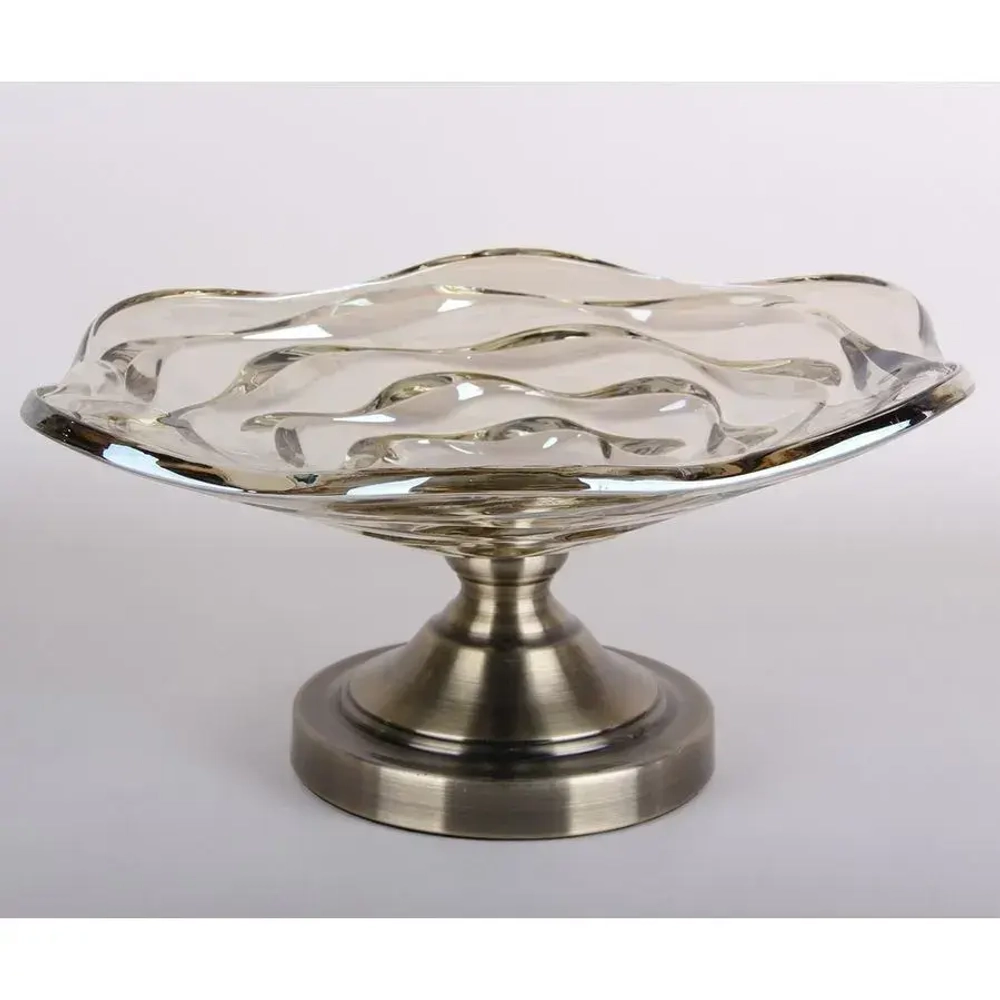 Ваза на ножке 35см