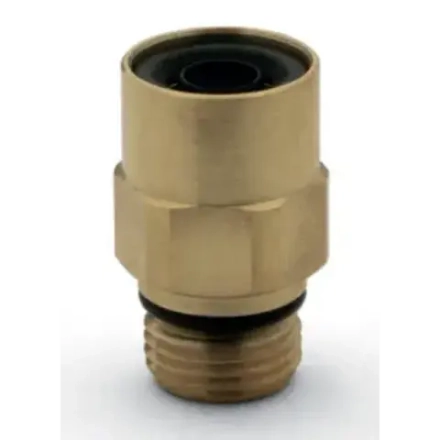 Фитинг металлический прямой М14х8 CAMOZZI 9512 8-М14х1,5