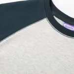 Футболка Ymkashix New City серый меланж / изумрудная