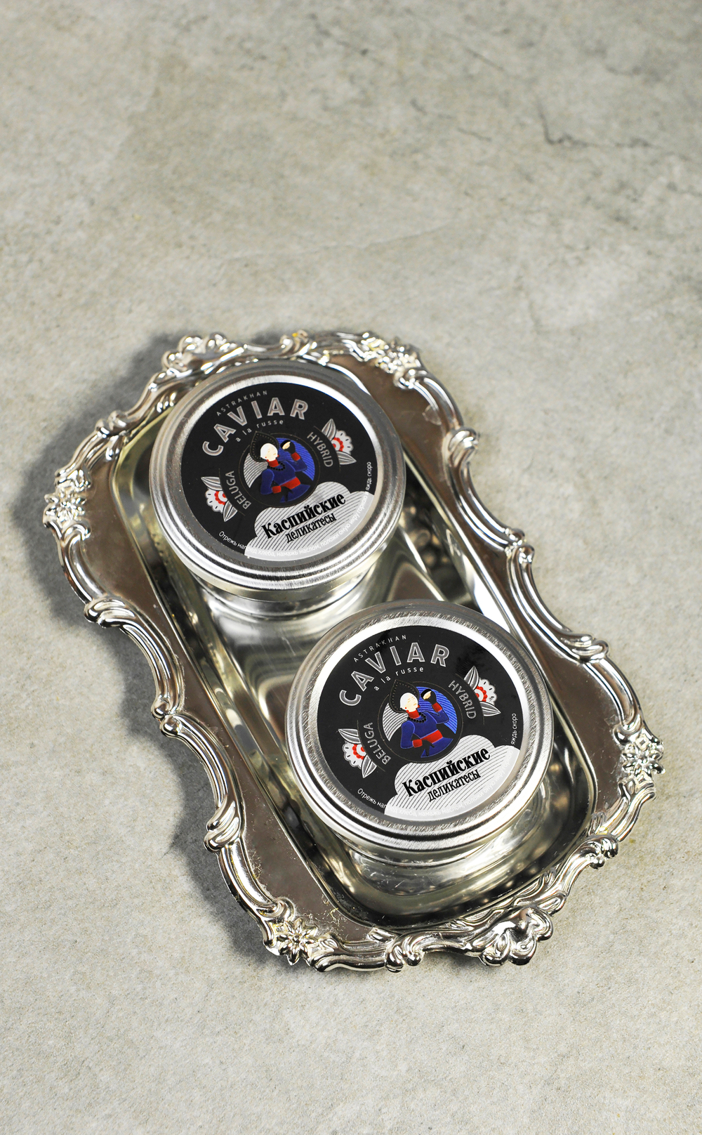 Икра зернистая осетровых рыб Белуга ст/б 50гр.