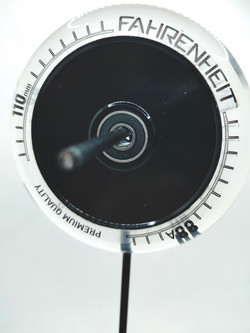 Колесо Fahrenheit 110*24 mm Hollow core, черный/прозрачный