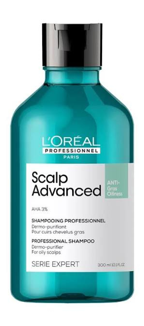 L'oreal Professionnel Scalp Advanced Shampoo 300 ml  Шампунь для жирной кожи головы
