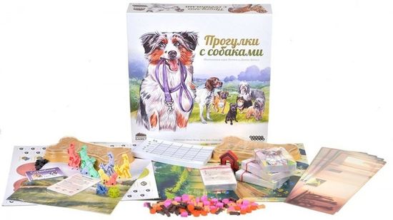 Настольная игра Прогулки с собаками