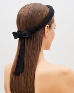 Ободок из шелка