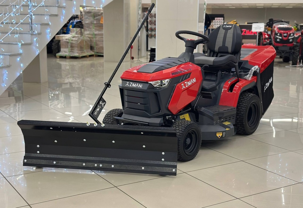 Снегоуборочный трактор ZimAni TC97HLD с отвалом