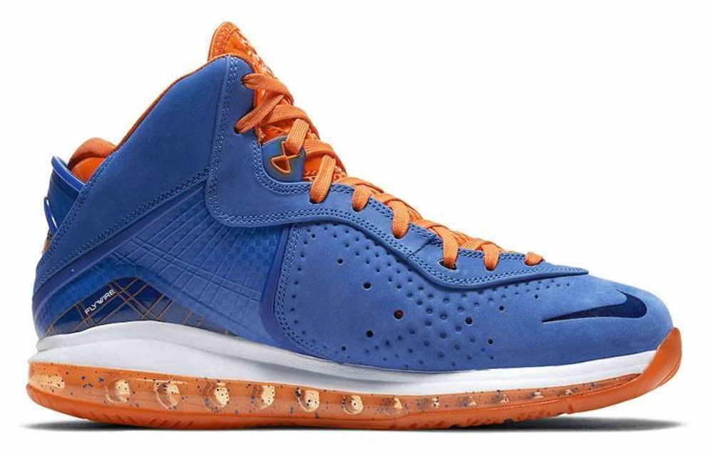 Кроссовки Nike Lebron 8 Qs "Blue And Orange"