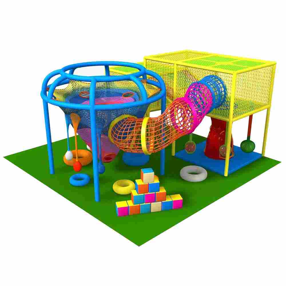 Детский верёвочный парк «Вверх-Тормашками» 8×8×4 м