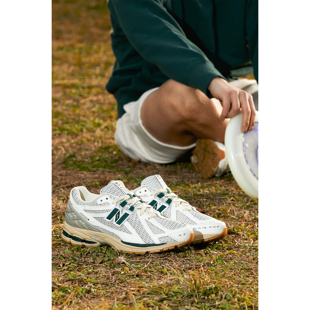 New Balance NB 1906R "urbancore" trend retro comfortable fabric artificial leather non-slip wear-resistant breathable lightweight low-top casual running shoes for men and women the same style white