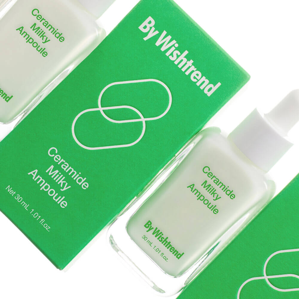 Ампула с керамидами восстанавливающая By Wishtrend Ceramide milky ampoule, 30 мл