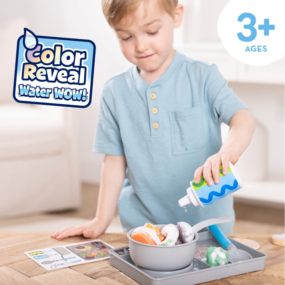 Spin Master 6074892 — Игровой набор Melissa & Doug кухня с водным раскрашиванием Water WOW! — фото 7